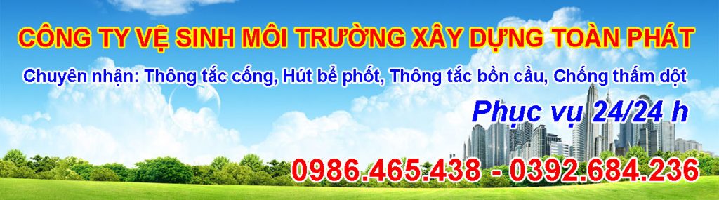 Công ty vệ sinh môi trường xây dựng Toàn Phát